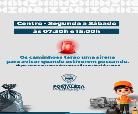 Se Liga Na Sirene da Limpeza