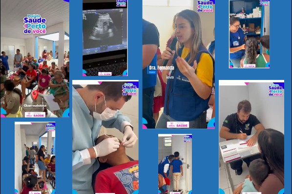 Saúde Mais Perto de Você leva atendimento e bem-estar ao Povoado Gameleira